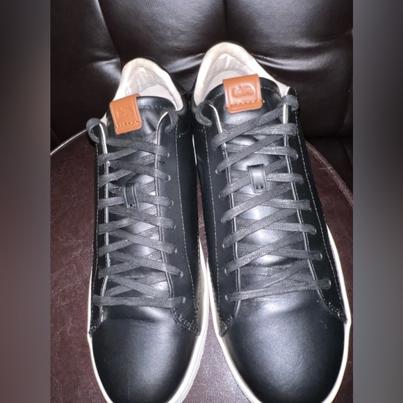 COACH authentic leather California themed sneakers size 11D - Picture 4 of 13